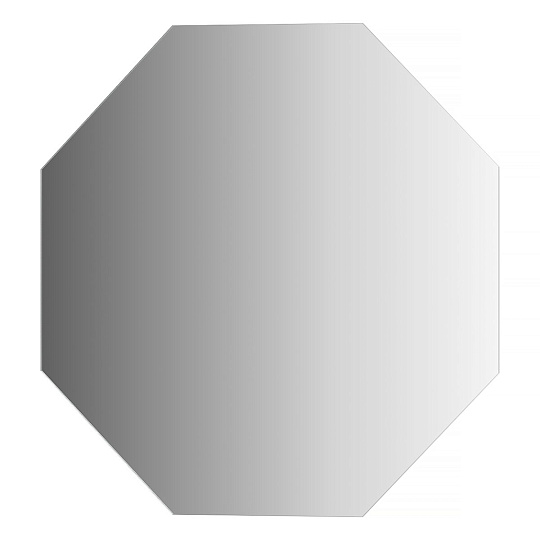 Зеркало EVOFORM PRIMARY BY 0072 со шлифованной кромкой 40x40 см