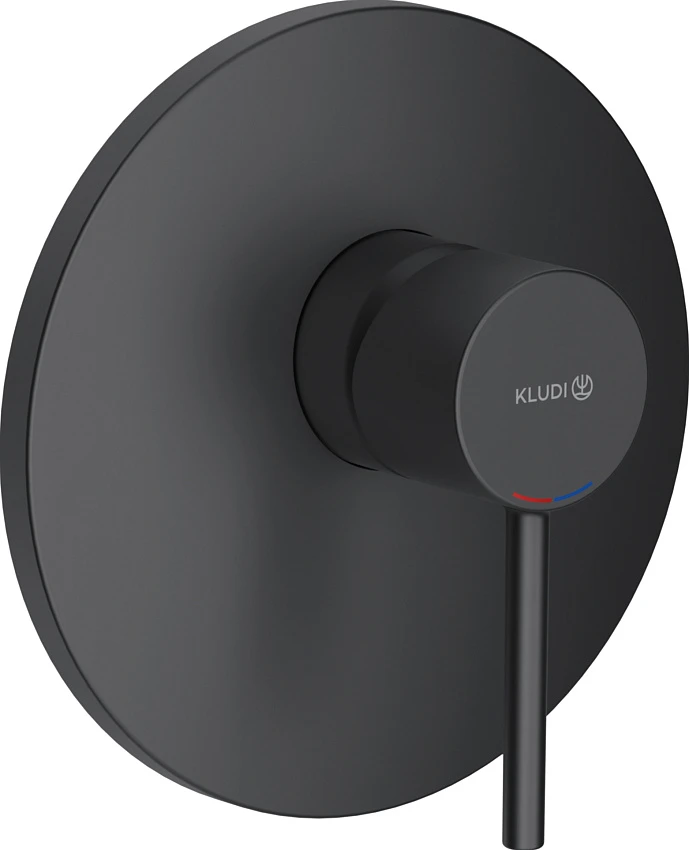 Смеситель Kludi Bozz 386553976 для душа, черный матовый