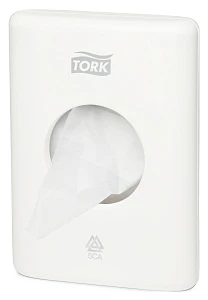 Диспенсер для гигиенических пакетов Tork Elevation 566000 B5 белый (Блок: 8 шт.)
