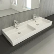 Раковина Bocchi Milano 120 накладная, двойная, белая 1393-001-0126 / 1393-001-0132 - превью 2