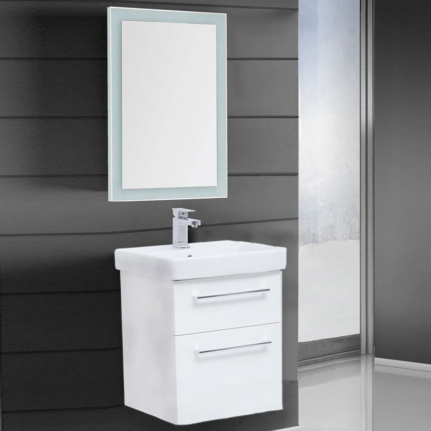 Мебель для ванной Dreja Q max 55 белый глянец