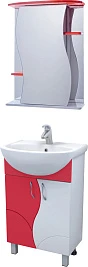 Мебель для ванной Vigo Alessandro 55 красная