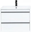 Тумба для комплекта Aquanet Lino 70 белый матовый - превью 2