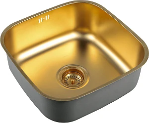 Мойка кухонная Zorg Inox Pvd SZR-4040 bronze