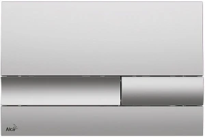 Кнопка смыва AlcaPlast M1732 хром матовый