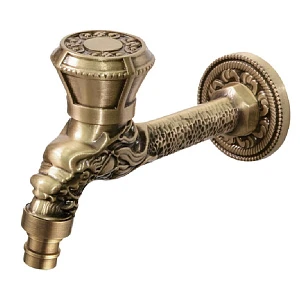 Кран Bronze de Luxe сливной 21594/2 для бани