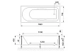 Акриловая ванна Royal Bath Tudor RB407701 170x75 см - превью 2