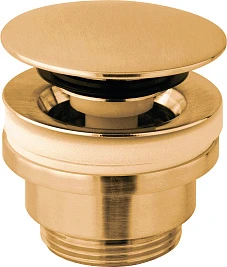Донный клапан для раковины Paffoni ZSCA050HGSP золото медовое брашированное