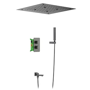 Душевой комплект Timo Petruma SX-5019/18SM черное золото