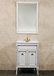 Мебель для ванной La Beaute Classic Vivien Porta 60 белый с патиной, фурнитура бронза