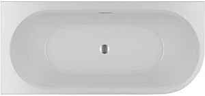 Акриловая ванна Riho Desire Corner B087004105 180х84 R белая матовая с LED