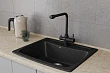 Смеситель Rush MS9035-33Black для кухонной мойки, черный - превью 2