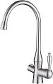 Смеситель для кухонной мойки Zorg Sanitary ZR 339 YF Satin - превью 1