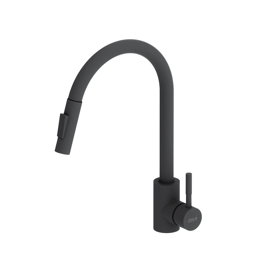 Смеситель для раковины Dorff Logic D3007522 черный