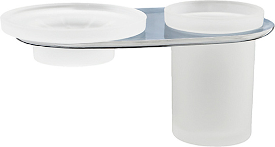 Стакан WasserKRAFT Kammel K-8326 с мыльницей