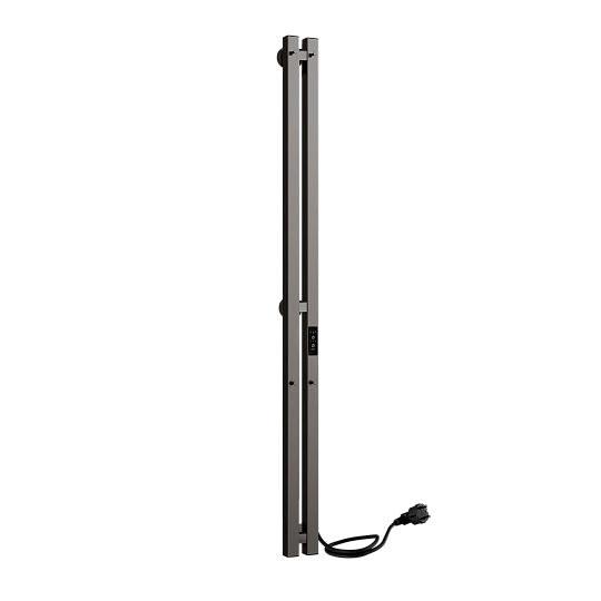 Электрический полотенцесушитель Indigo Style PRO 120х10 см, gun metal LSPRE120-10GNSRt