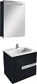 Зеркало-шкаф Roca Victoria Nord Black Edition 60 L - превью 2