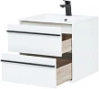 Тумба для комплекта Aquanet Lino 60 белый матовый - превью 2