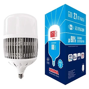Лампа LED сверхмощная Volpe LED-M80-80W/4000K/E27/FR/NR