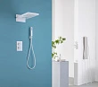 Душевая стойка Abber Weiss Insel AF8052W белая - превью 1