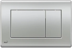 Кнопка смыва AlcaPlast M272 хром матовый