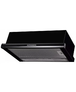 Кухонная вытяжка Kuppersberg Slimlux ll 60 SG встраиваемая черная