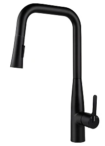 Смеситель для кухонной мойки Kaiser Claro 22144-9 черный матовый