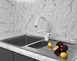 Смеситель Paini Sicily 632L570PNLMKM для кухонной мойки - превью 1
