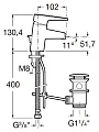 Смеситель Roca Esmai 5A6031C00 для биде - превью 1