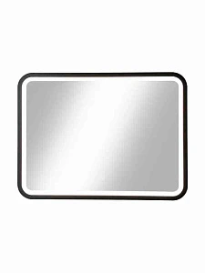 Зеркало Taliente Zled 80х60 с LED-подсветкой, черный