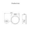 Косметическое зеркало Java S-M8881Q графит - превью 1