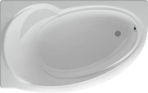 Акриловая ванна Aquatek Бетта 170x97 L без каркаса, без экрана