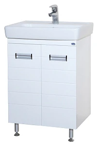Тумба с раковиной Bellezza Сиена 50 белая