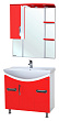 Мебель для ванной Bellezza Лагуна 85 красная с раковиной Стиль