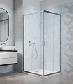 Душевой уголок Radaway Alienta C 90х90 стекло прозрачное, профиль хром - превью 1