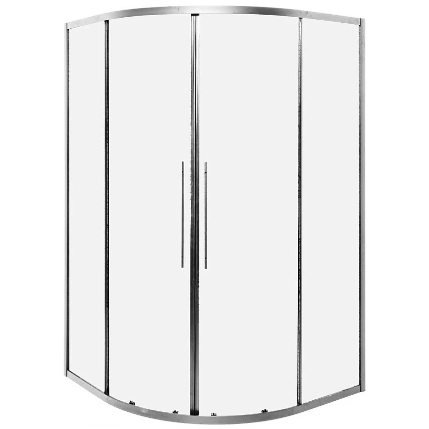 Душевой уголок DTO HC 90 Chrome стекло прозрачное, профиль хром