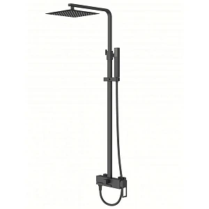 Душевая стойка BelBagno Luce LUC-VSCM-NERO черный
