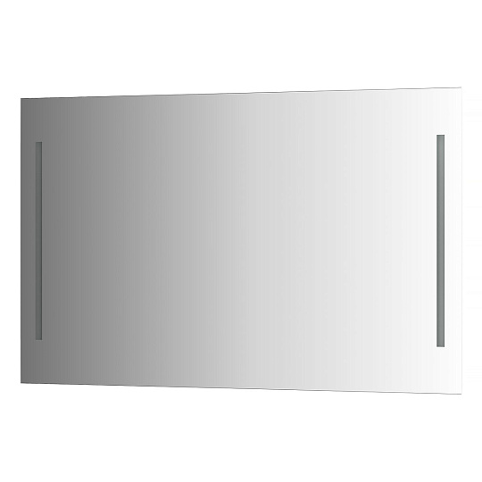 Зеркало EVOFORM LEDLINE BY 2120 со светильником 120x75 см