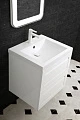 Тумба для комплекта Art&Max AM-Platino-580-2C-SO-BM белый матовый, подвесная - превью 2