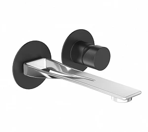 Смеситель Webert One-B NB830606441 для раковины, черный, нержавеющая сталь