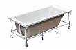 Акриловая ванна Roca Easy 170x70 с монтажным набором - превью 2