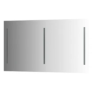 Зеркало EVOFORM LEDLINE BY 2122 со светильником 130x75 см