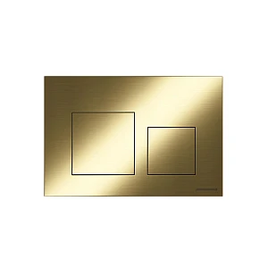 Кнопка смыва Ceramicanova Balance Square CN12-002BG золото брашированное