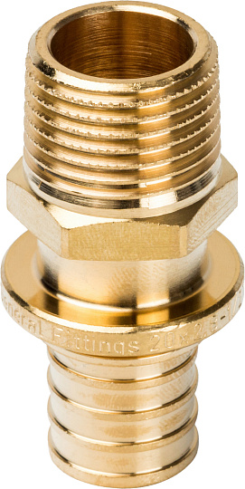 Переходник Stout SFA 0001 20xR 1/2&quot;, аксиальный, с наружной резьбой
