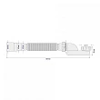 Акриловая ванна Frank F6116 White 180х85 отдельностоящая - превью 2
