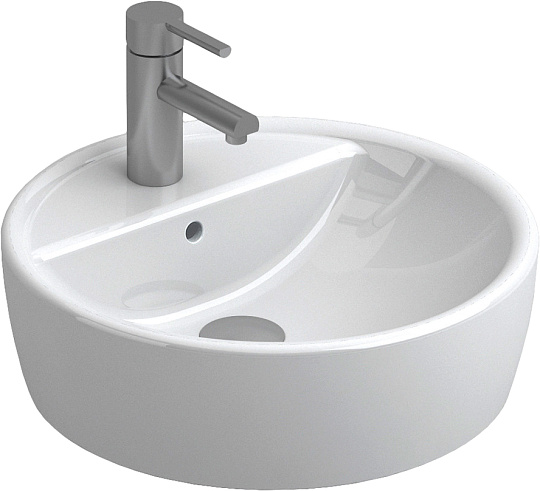 Раковина Sanitana Urban 45 накладная, с отверстием под смеситель