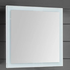 Зеркало Dreja Kvadro 80x3,2x85, с подсветкой