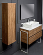 Мебель для ванной Armadi Art Vallessi 100 зебрано глянец