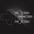 Держатель освежителя воздуха Elghansa Kentucky KNT-860-NEW - превью 1