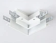 Коннектор L-образный для встраиваемого шинопровода Ambrella light Track System Magnetic GL3352 - превью 1